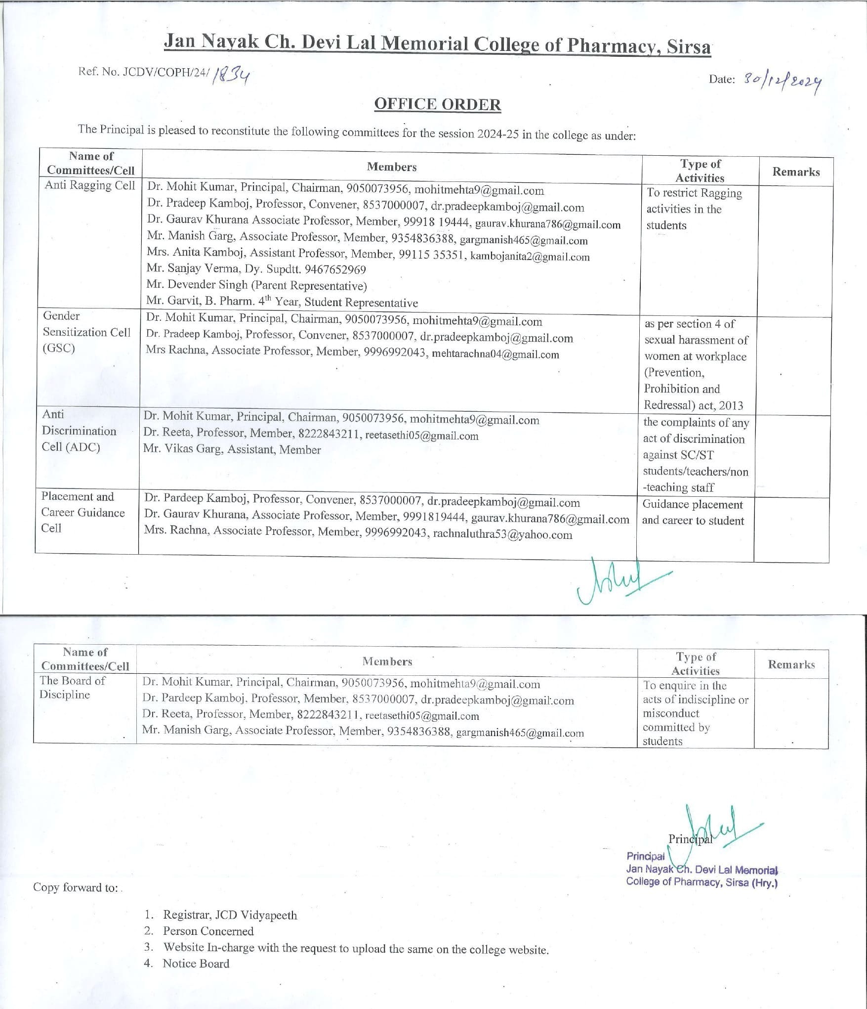 committees